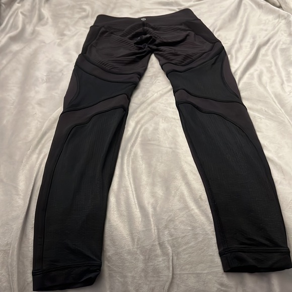 COPY - RARE Lululemon Conduit Tights Stripe Leggings size 4 - Picture 7 of 10